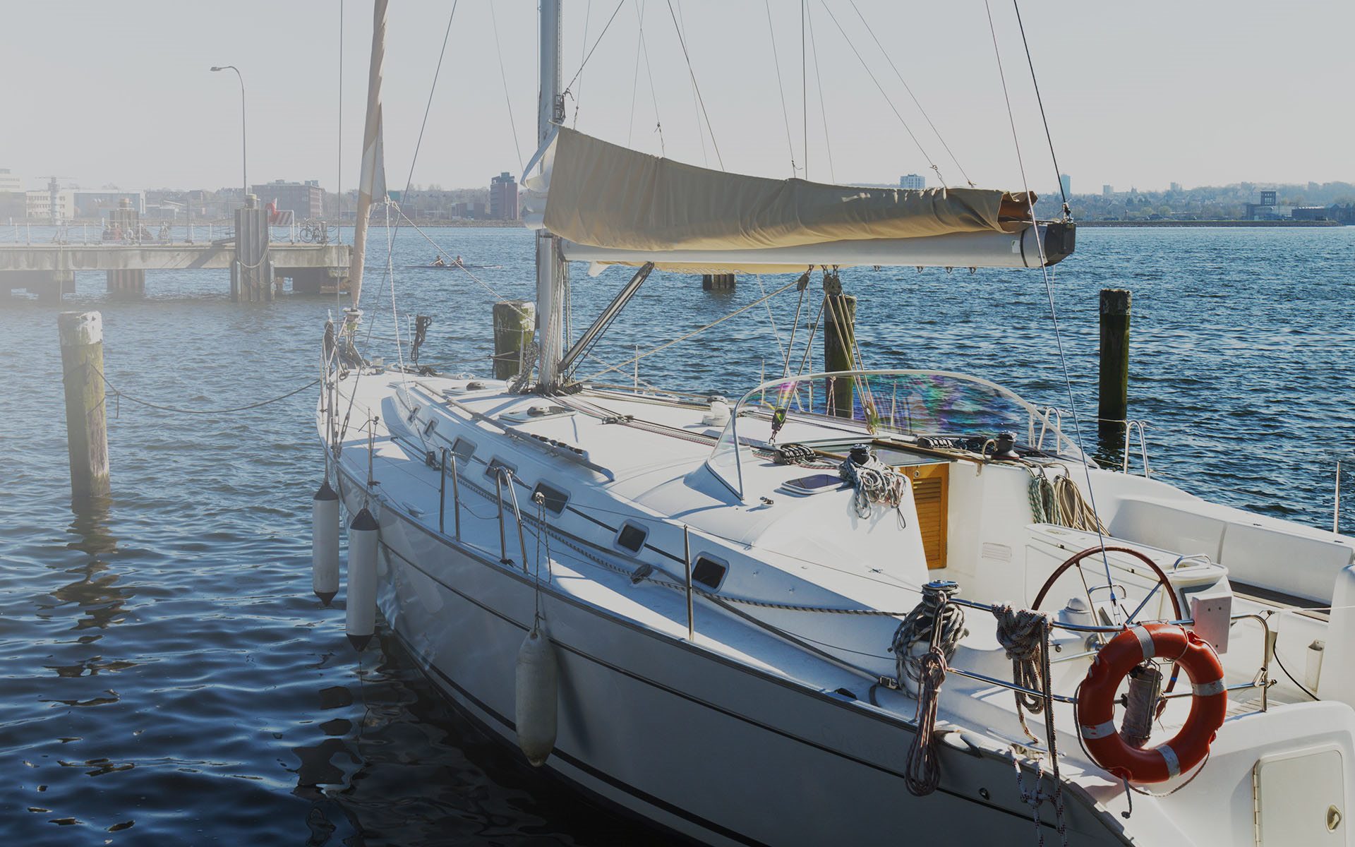 Segelschifft Keramikbeschichtung